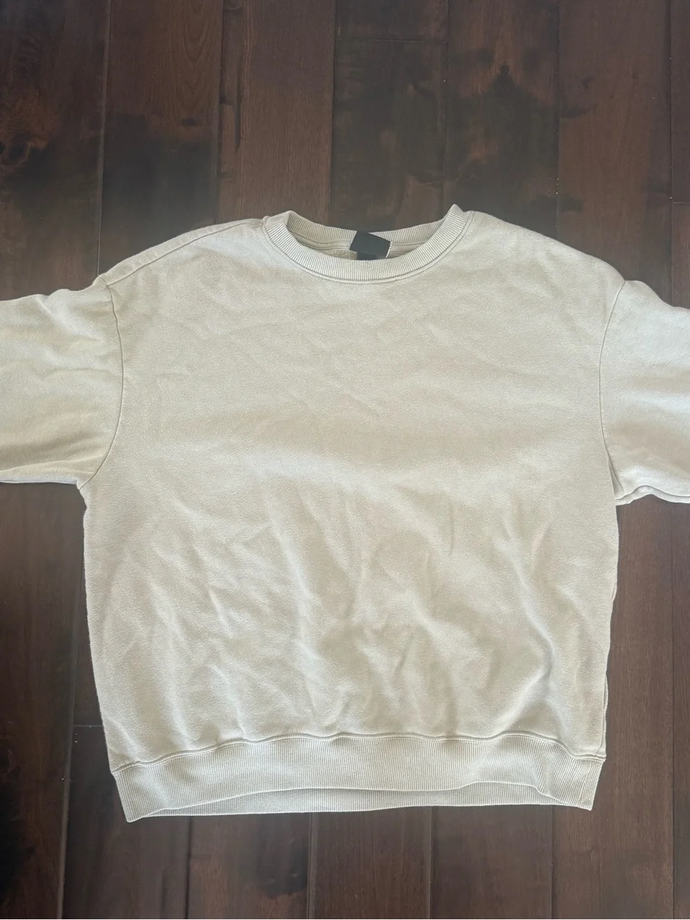 H&M Men's Crewneck Sweater in Light Green